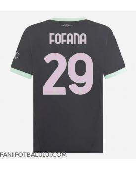 AC Milan Youssouf Fofana #29 Tricou Fotbal Replică 2024-25 Barbati Treilea